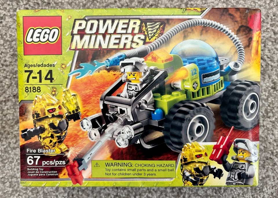 LEGO Power Miners Fire Blaster - $85 | Bonnect