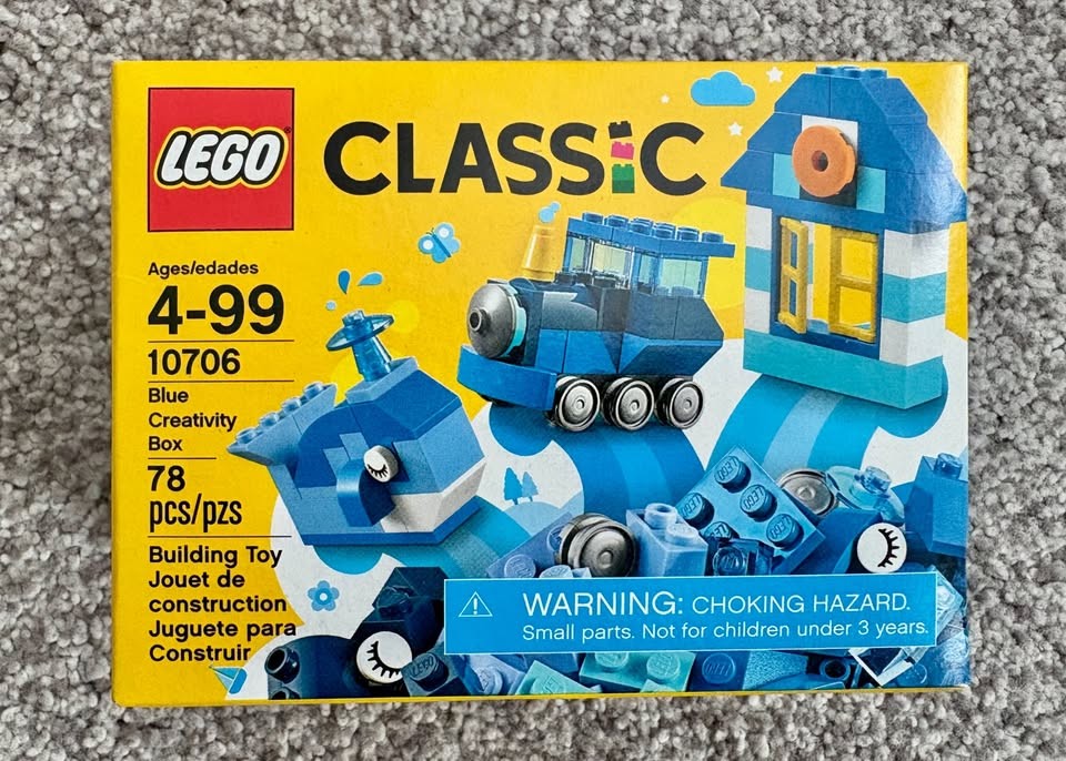 LEGO Classic Blue Creativity Box - $10 | Bonnect