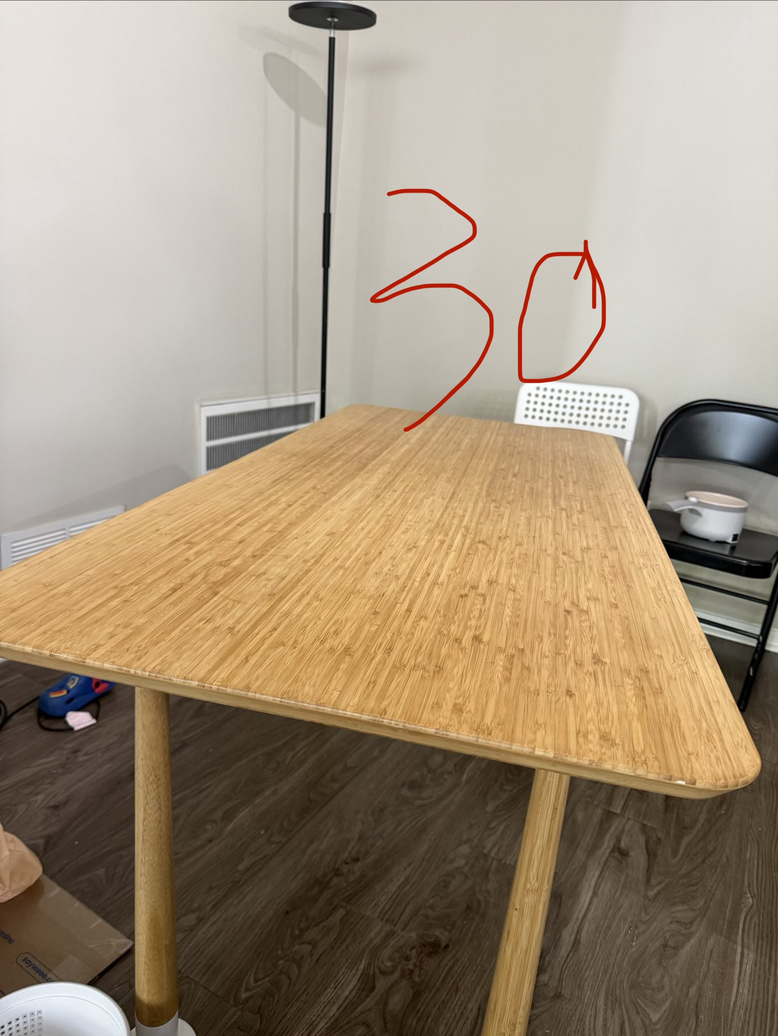 Bamboo Dining Table - $30 | Bonnect